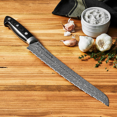 Kramer - EUROLINE Stainless Damascus Collection - 10" Bread Knife