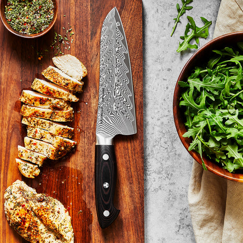 Kramer - EUROLINE Stainless Damascus Collection - 7" Santoku Knife