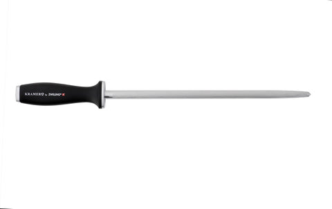 Kramer Accessories - 12" Double Cut Honing Steel with Plastic Handle