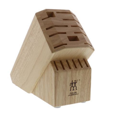 Storage - Pro Rubberwood Natural 16-slot Block