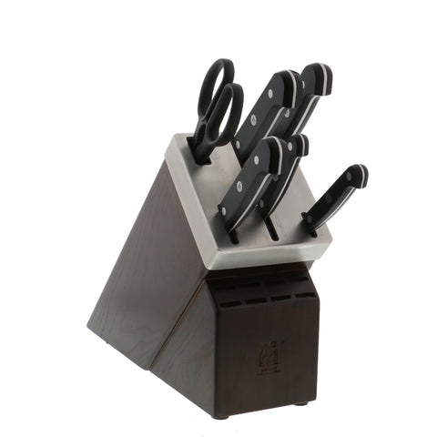 Gourmet - 7pc Self-Sharpening Knife Block Set