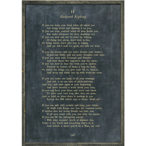 If - Poetry Collection