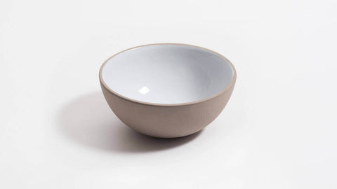 Garrido Stoneware Bowl  - Grey - Small - IN STOCK