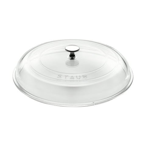 Cast Iron - 12" Domed Glass Lid
