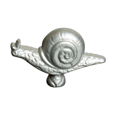 Cast Iron - Animal Stainless Steel Knob - Snail