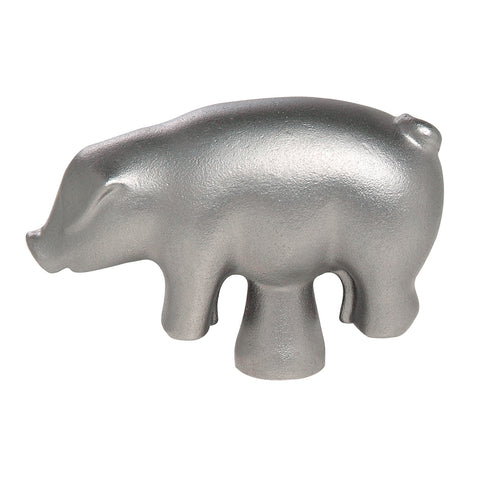 Cast Iron - Animal Stainlees Steel Knob - Pig