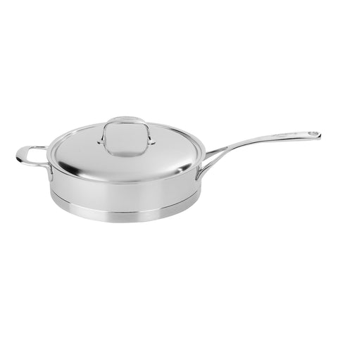 Atlantis - 3-qt Stainless Steel Sauté Pan with Helper Handle