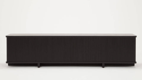 Tambour Credenza - Black