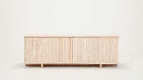 Tambour Credenza - Black