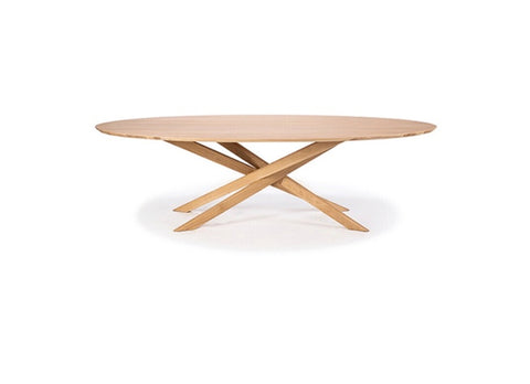 Mikado Oval Coffee table,56.5 -Oak