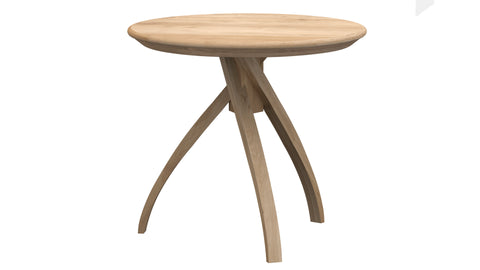 Twist side table, Large - Oak