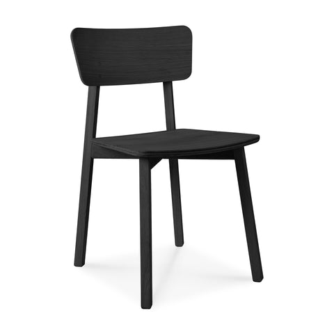 Casale dining chair - Black Oak - Varnished