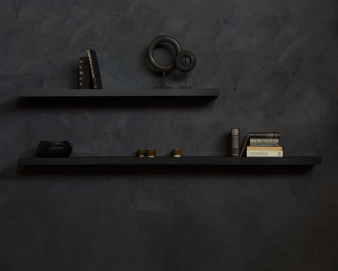 Wall shelf - Black Oak