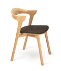 Bok dining chair - Oak- dark brown -Varnished