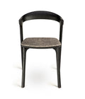 Bok dining chair - Black Oak - Grey - Varnished