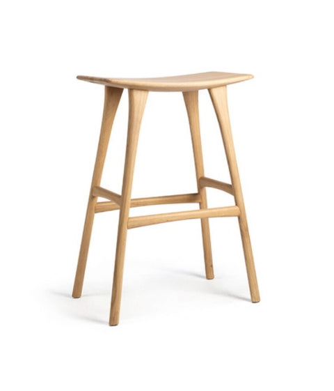 Osso bar stool - Oak