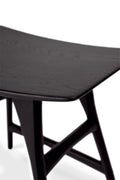 Osso Dining stool - Black Oak - Varnished