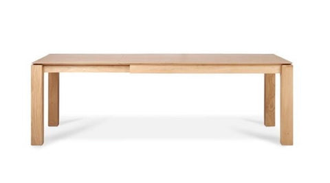 Slice extendable dining table, 55/87" - Oak