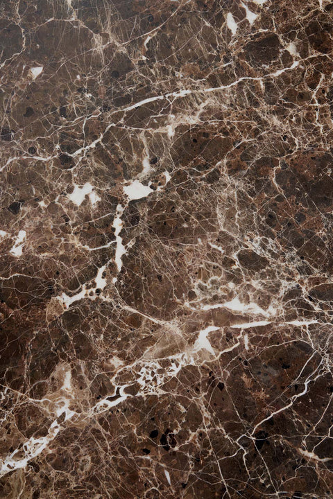 Stone Side Table - Black Emperador