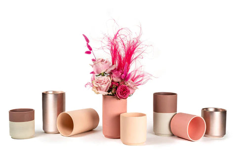 Flower Vase - Dusty Rose