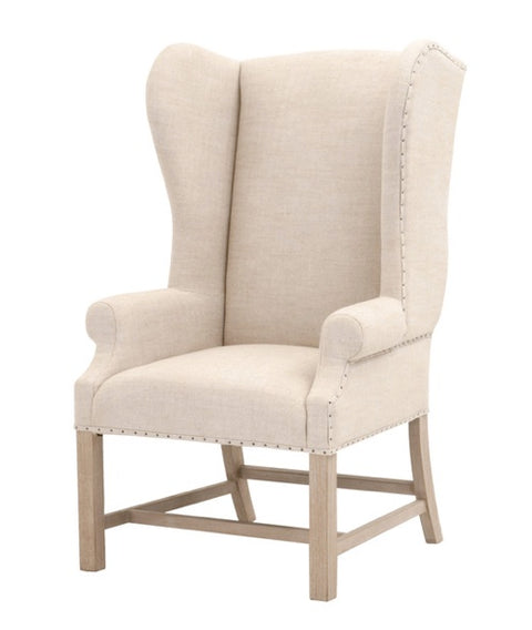 Chateau Arm Chair - Bisque French Linen