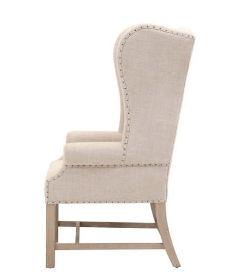 Chateau Arm Chair - Bisque French Linen