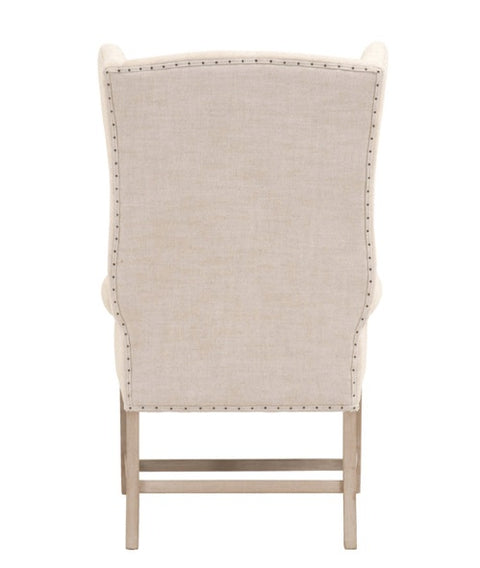 Chateau Arm Chair - Bisque French Linen