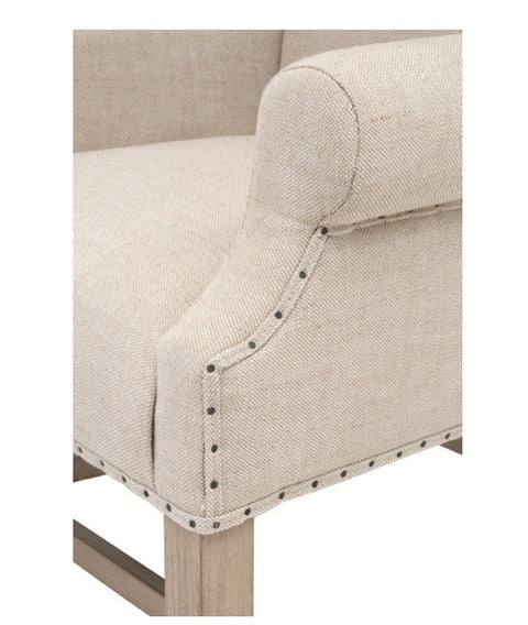 Chateau Arm Chair - Bisque French Linen