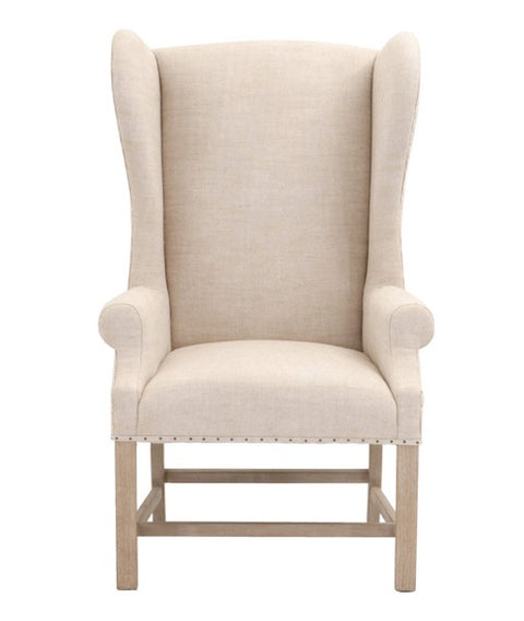 Chateau Arm Chair - Bisque French Linen