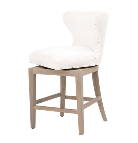 Milton Swivel Counter Stool - Peyton Pearl