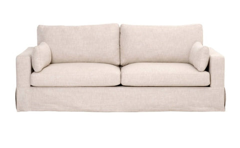 Maxwell Sofa 89"-Bisque French Linen