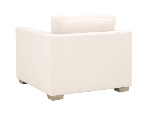 Hayden Taper Arm Sofa Chair- Evolve Broderick-Natural