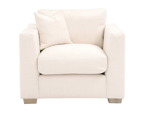 Hayden Taper Arm Sofa Chair- Evolve Broderick-Natural