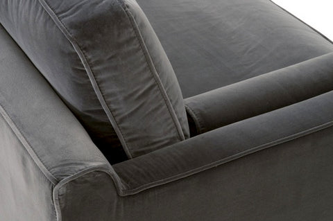 Parker Post Modern Sofa 86"