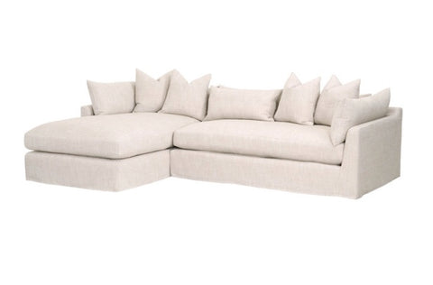 Haven Lounge Slipcover LF Sectional 110"