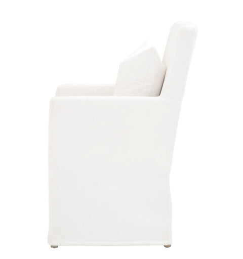Shelter Slipcover Arm Chair -Pearl