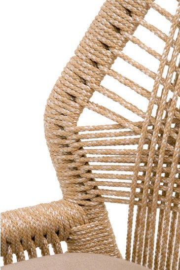 Loom Counter Stool - Sand Rope