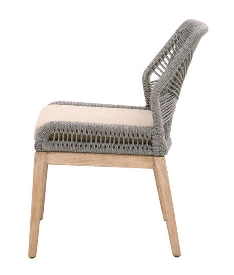 Loom Dining Chair - Platinum Rope