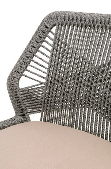 Loom Dining Chair - Platinum Rope