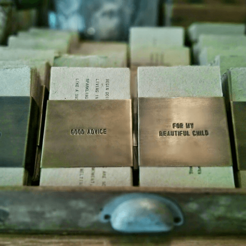 Gathered Truths - Brass Cuff