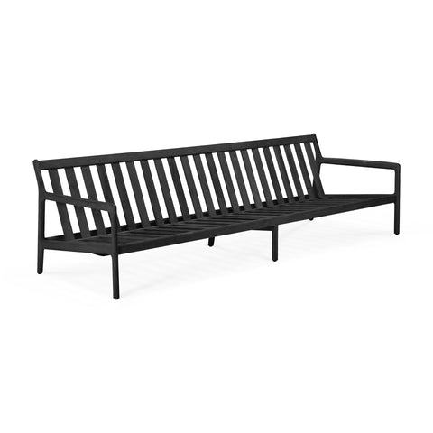 Jack outdoor sofa frame ,104.5" - Teak Black