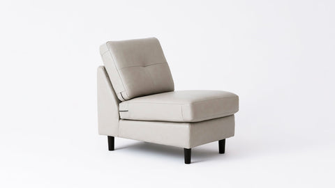 Solo Armless Chair - Leather