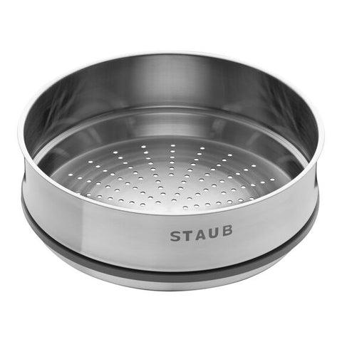 Cast Iron - 4.75-qt Stainless Steel Steamer Insert