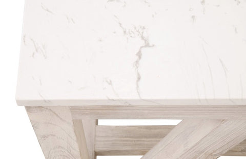 Spruce End Table - White Wash Pine