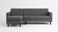 Reverie 2-Piece Sectional Sofa with Chaise - Fabric