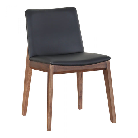 Deco Dining Chair Ebony PVC