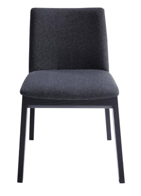 Deco Ash Dining Chair - Charcoal