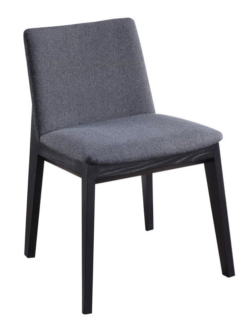 Deco Ash Dining Chair - Charcoal