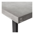 Jedrik Outdoor Dining Table - Dark Grey - Large