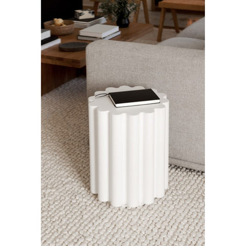Taffy Accent Table - White